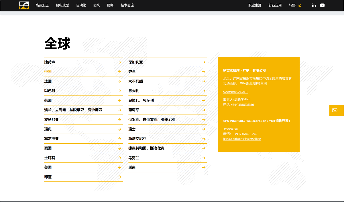 注册创建全资子公司“欧吉索机床(广东)有限公司”全力开展OPS机床项目